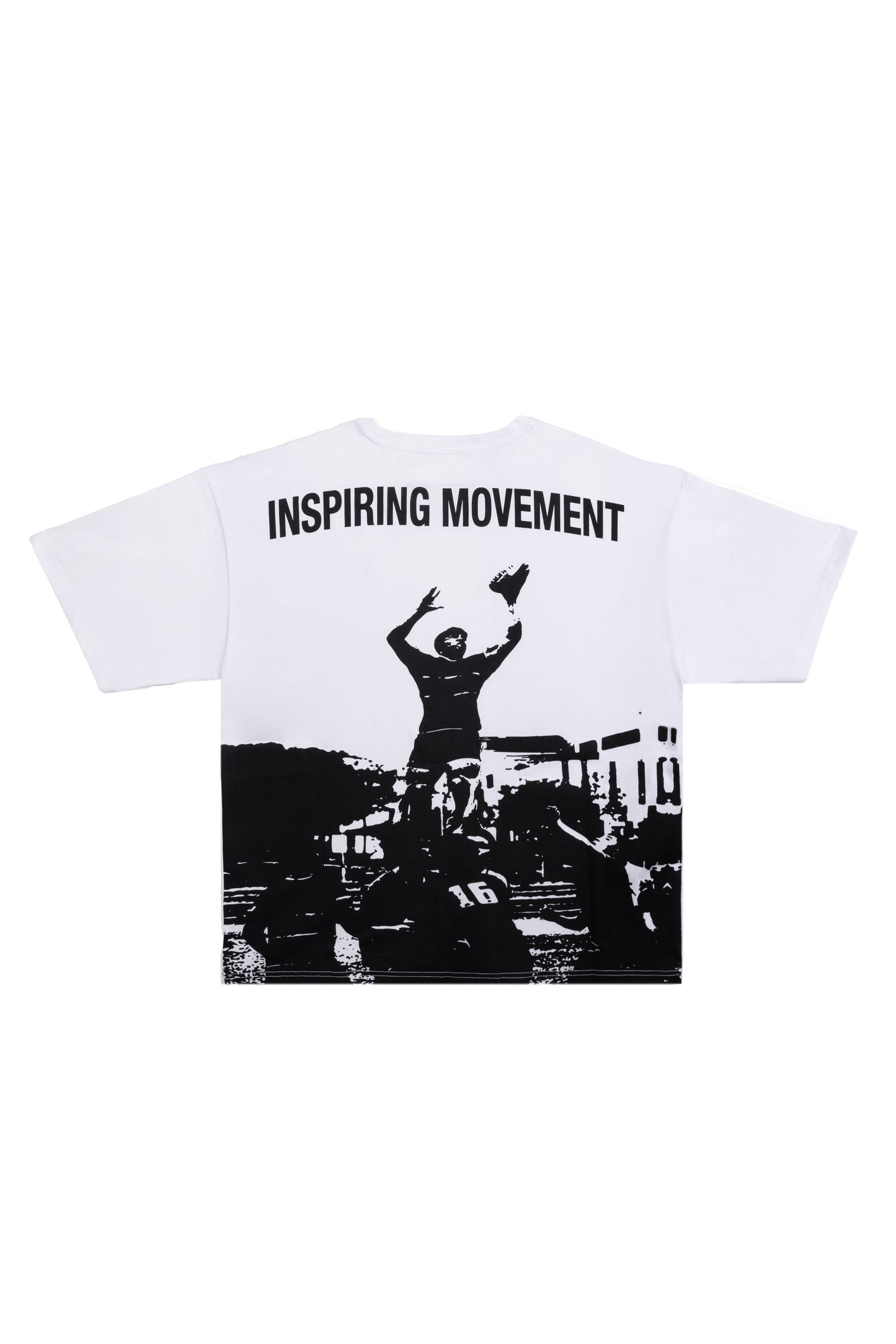 Classic White Movement Cotton Logo Tee - high quality and comfortable