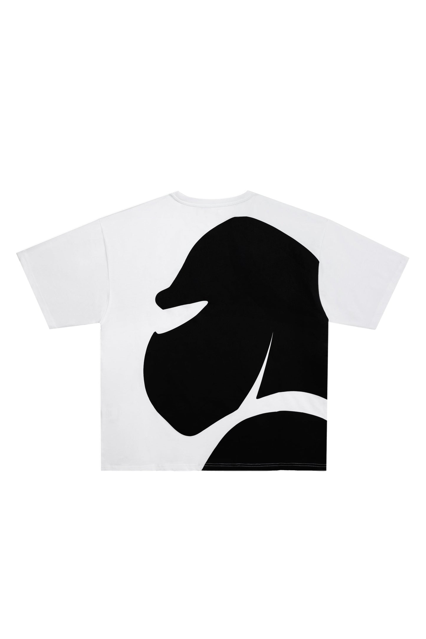 Classic White Gorilla Cotton Logo Tee - high quality and comfortable