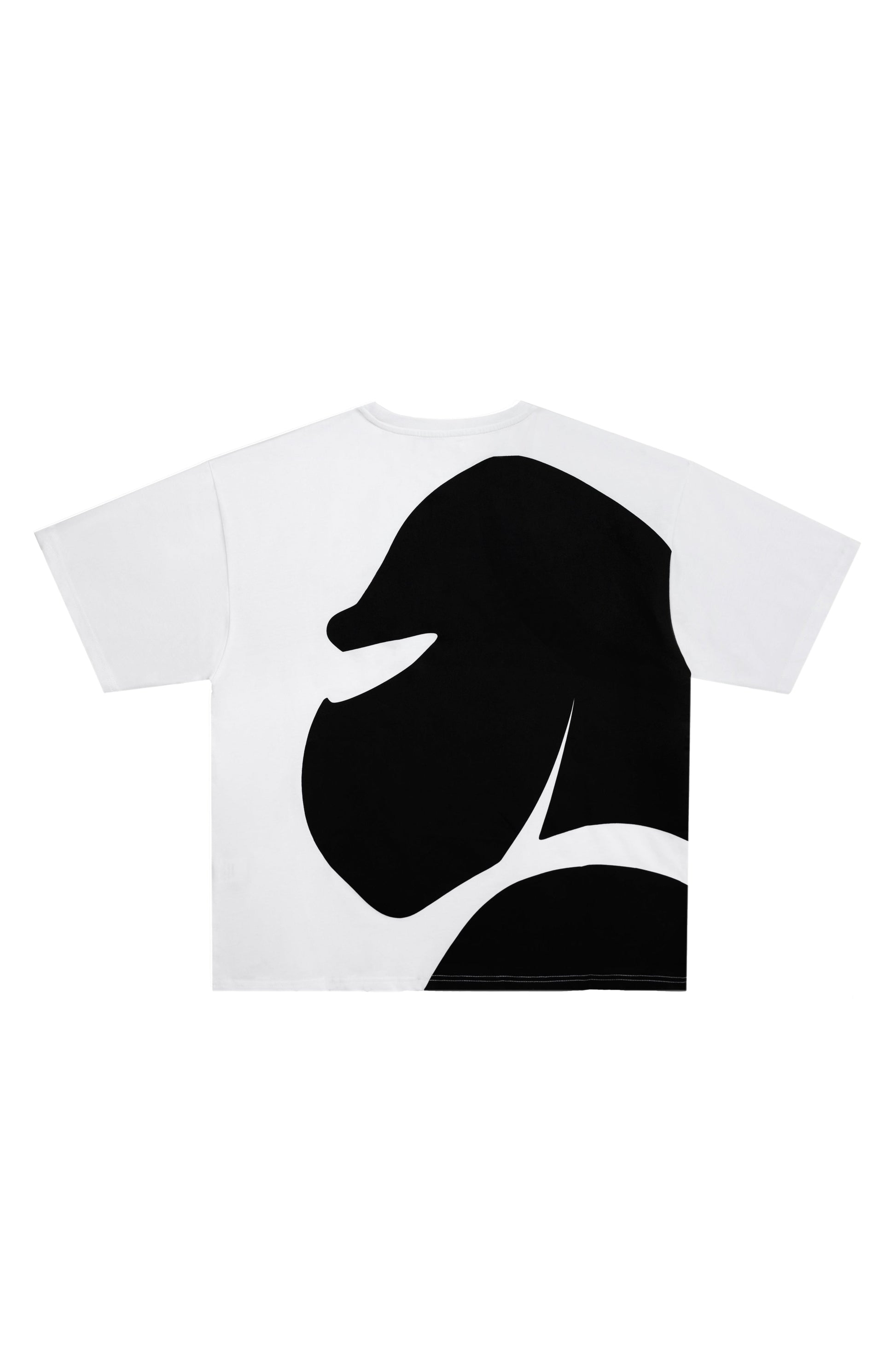 Classic White Gorilla Cotton Logo Tee - high quality and comfortable